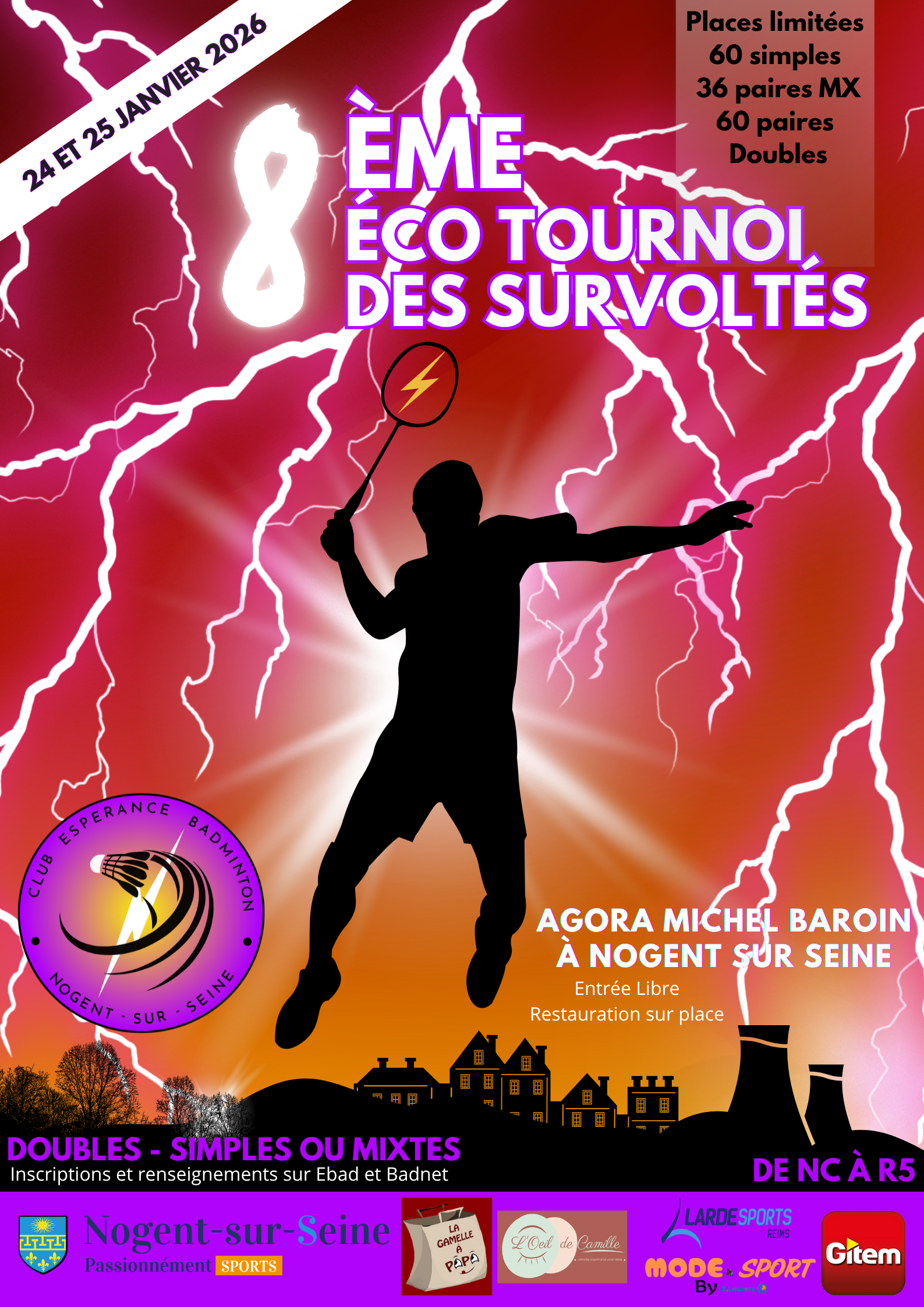 8ème Eco Tournoi des Survoltés